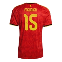 Camiseta Bélgica Thomas Meunier #15 Primera Equipación Replica Mundial 2026 mangas cortas